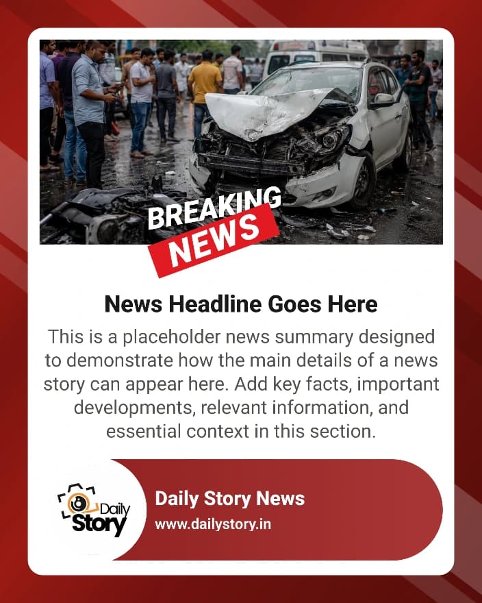 Breaking News Poster Design 6